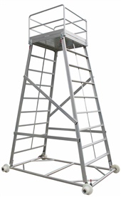 A款-鋁合金寬踩桿梯車