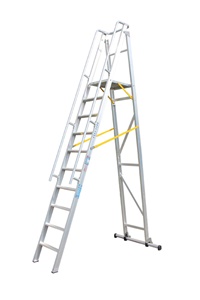 鋁合金可折疊平臺(tái)A型梯