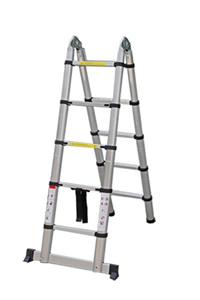 鋁人字伸縮竹節(jié)梯