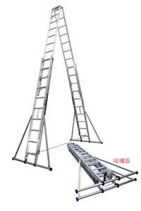 鋁合金雙伸梯